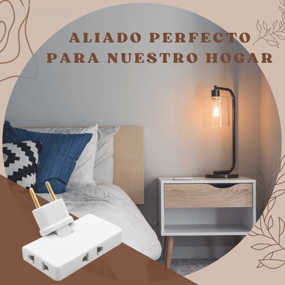 FlexiPlug - Gira, adapta y ahorra espacio - [PROMOCIÓN DISPONIBLE SOLO HOY]